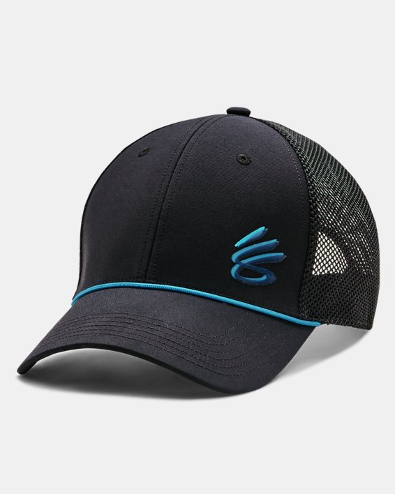 Unisex Curry Golf Hat, Black, pdpMainDesktop image number 0